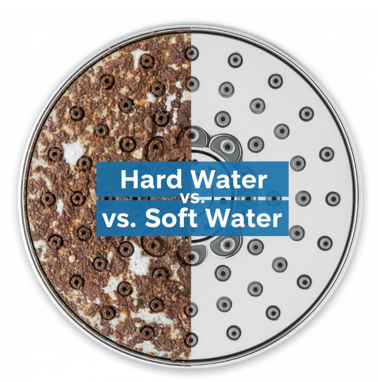 Hard water soft water
