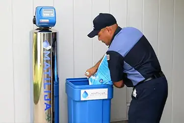 Salt & Potassium Delivery - Matilija Pure Water Systems