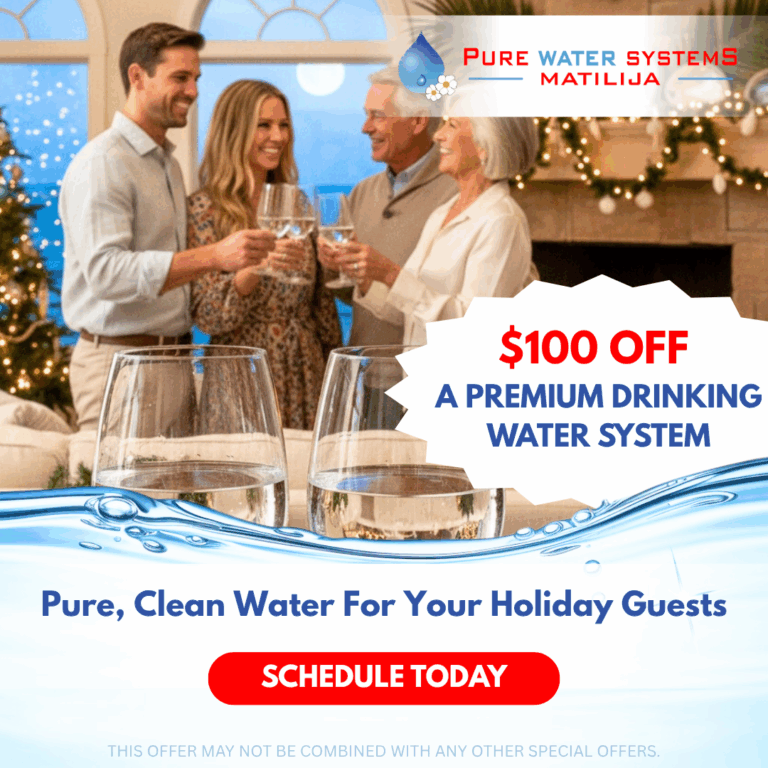 Pure water, pure comfort, just in time for the Holiday