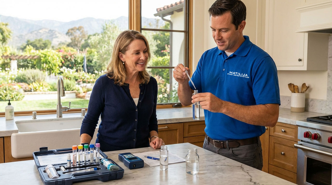pure water systems matilija water test